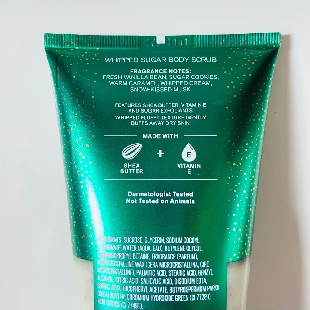Bath & Body Works Vanilla Bean Noel Whipped Sugar Body Scrub